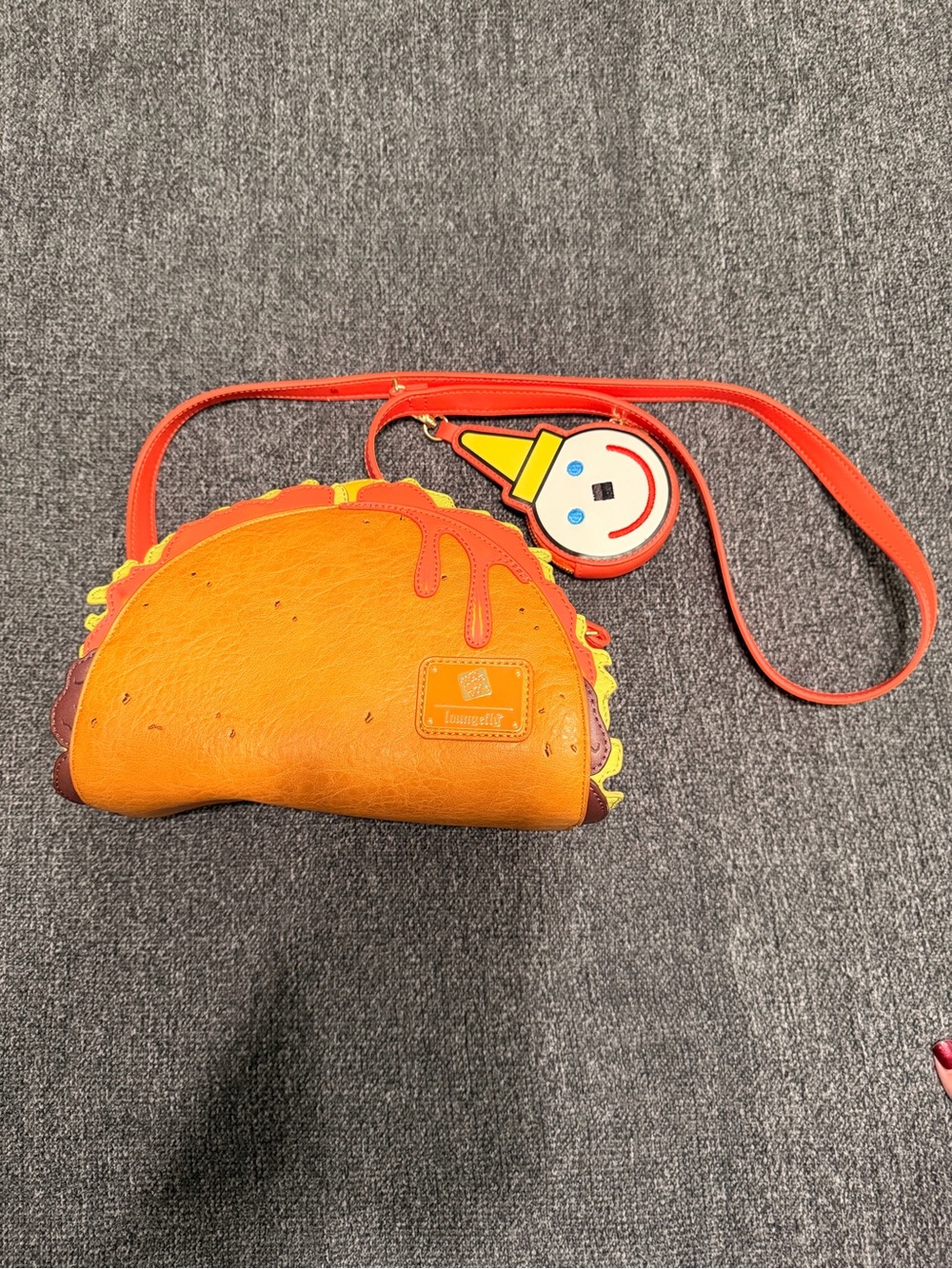 Loungefly Jack in the Box Taco Purse NWOT